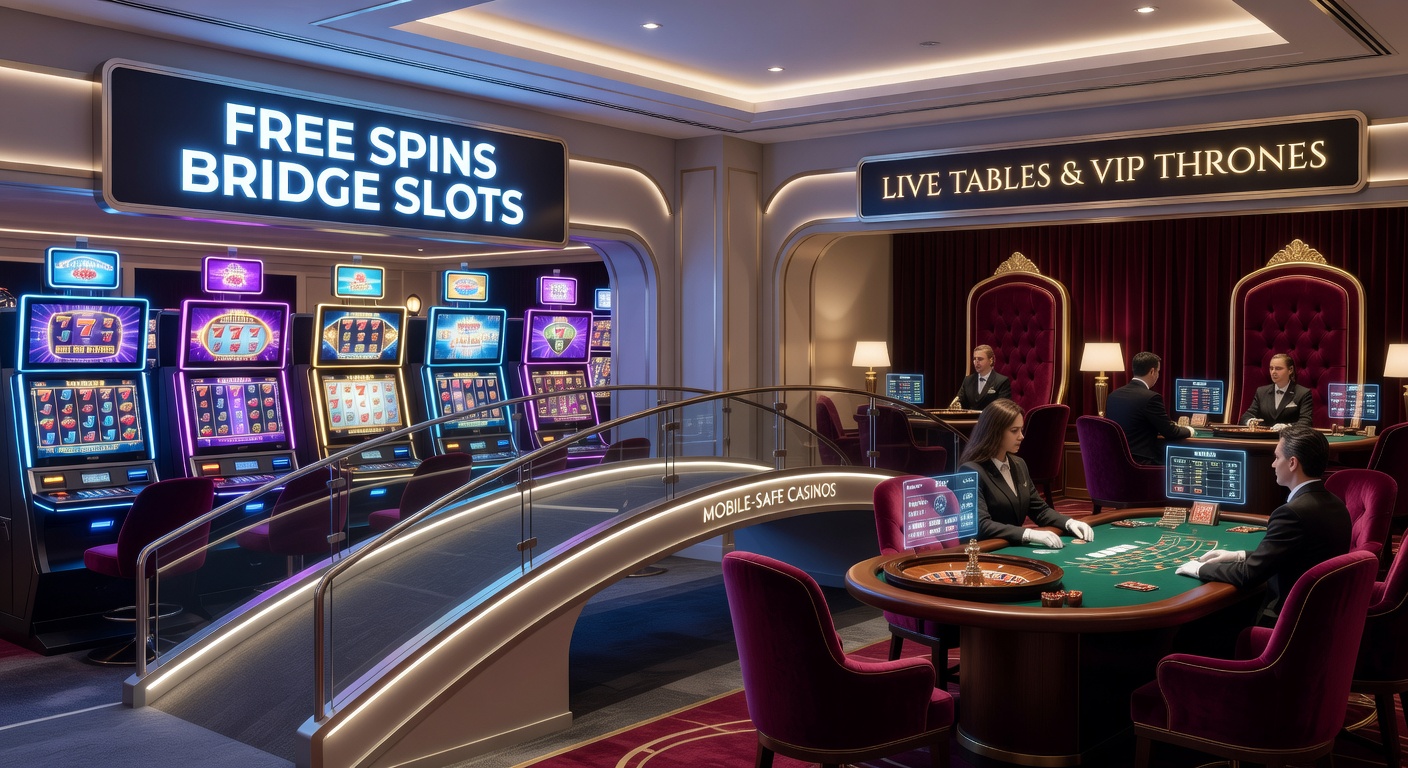 Live dealer at a VIP baccarat table streamed to a mobile device, with slot free spin bonuses visible in the interface, highlighting mobile-safe integration